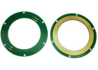 Precious Metal Contact ID 20mm Mini Pancake Slip Ring 24VAC For Ferris Wheel