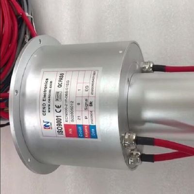 220VDC 50rpm Waterproof IP65 Gigabit Ethernet Slip Ring