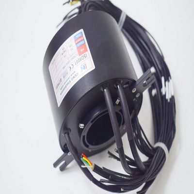 Aluminium Alloy Housing 150rpm 200rpm Through Hole Slip Ring