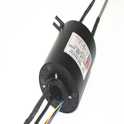 25.4mm Gigabit Ethernet Hollow Shaft Rotary Joint For Motion Simulator